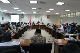 Silaturahim pimpinan Ormas Islam dan dengar pendapat RUU keumatan di ruang pleno Fraksi PKS, Gedung DPR, Senayan, Jakarta, Kamis (21/2/2013). (ist)