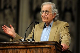 Noam Chomsky, pemikir dan penulis Amerika (inet)