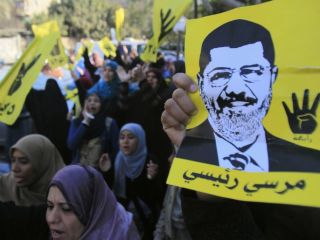 Demonstrasi menolak kudeta militer terus terjadi sejak 3 Juli 2013 hingga saat ini (aljazeera.net)
