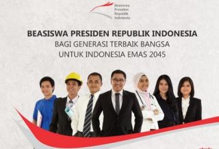 Pendaftaran Beasiswa Presiden di buka hingga 17  Agustus 2014.  (dnaberita.com)