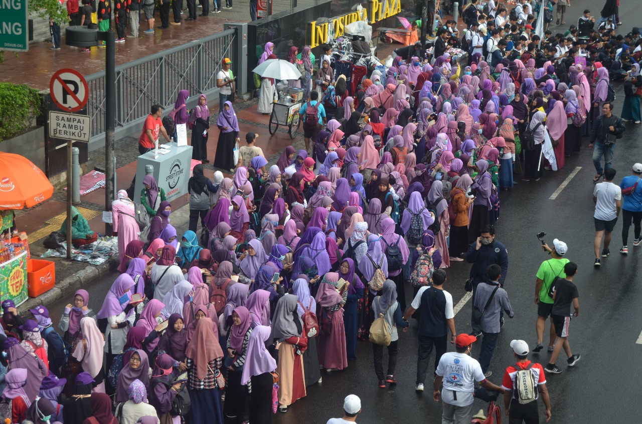 FSLDK Jadebek Kembali Gelar Aksi Gerakan Menutup Aurat 